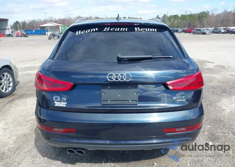 2015 Audi Q3 2.0T Premium Plus from USA, damaged, VIN WA1EFCFS7FR002986